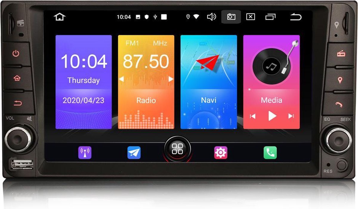 6.95" Android autoradio voor Toyota met Navigatie