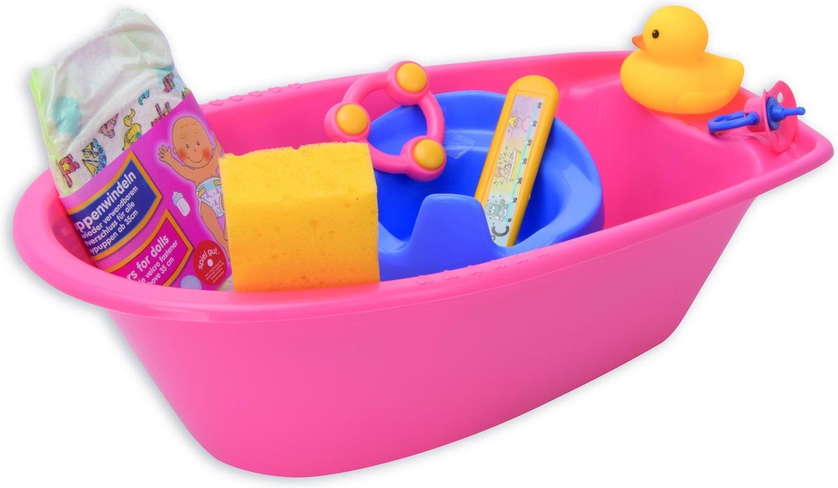 Heless Poppen Badspeelset