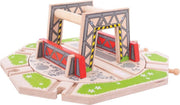 BigJigs - Industrieel Draaiplateau voor de houten trein