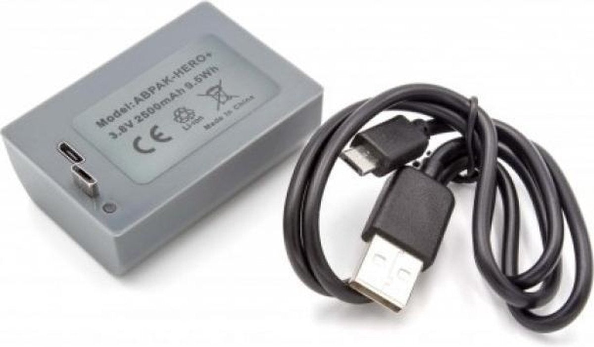 VHBW BacPac accu compatibel met GoPro Hero+