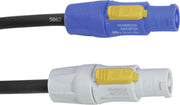 PSSO Powercon stroomkabel - Verlengkabel - Neutrik -  3x1.5 0.5m