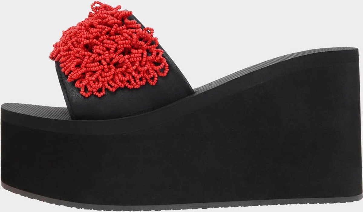 Uzurii Sandal Red Coral dames slippers