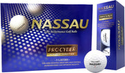 Nassau Pro Cyber - Golfballen - 12 stuks - Wit