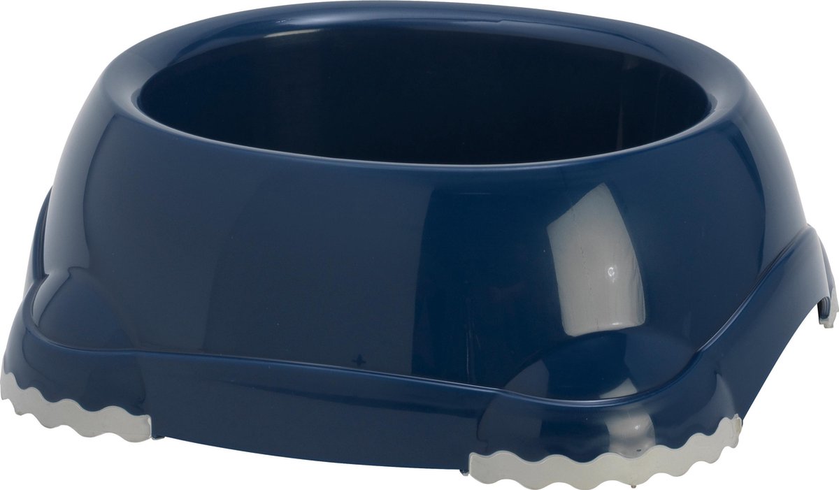 Moderna plastic hondenvoerbak smarty 4 donkerblauw 23 cm