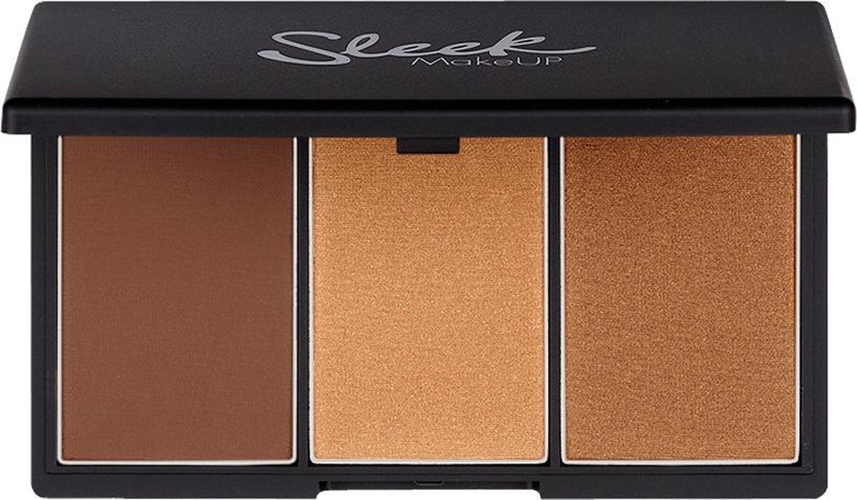 Sleek Face Form Contouring & Blush Palette - Dark