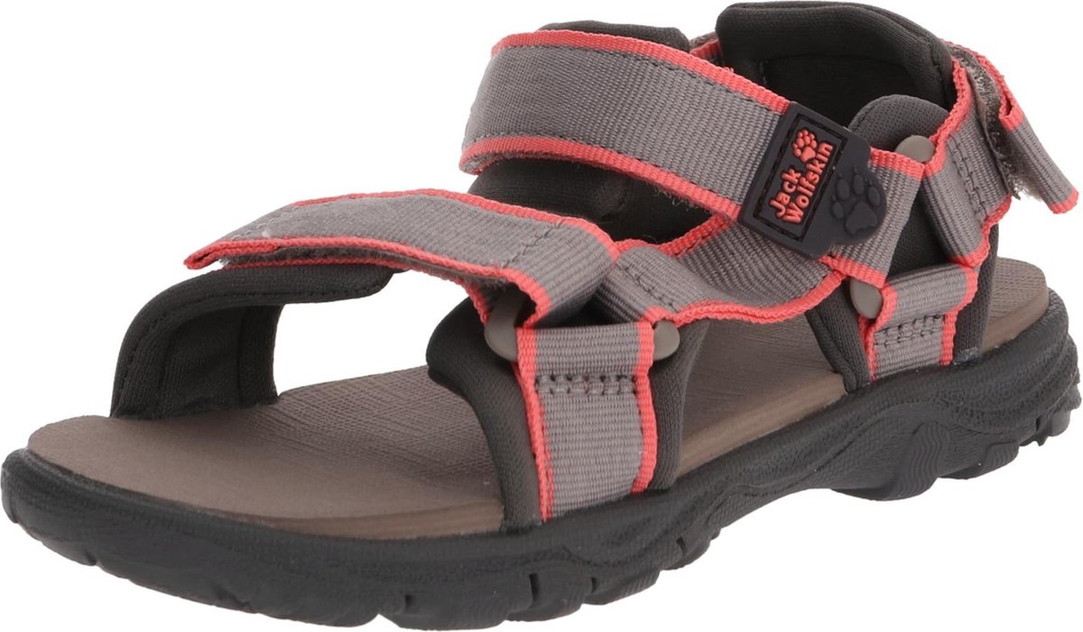 Jack Wolfskin Seven Seas 18 Sandalen Unisex - Grijs - Maat 26