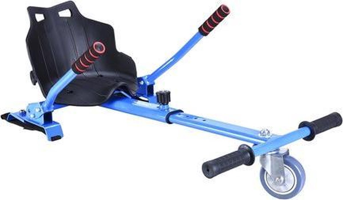 Hoverkart – Hoverseat voor Hoverboard – Blauw met Zwart