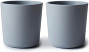 Mushie bekers - Kleur Cloud - Kinderservies - Set van 2