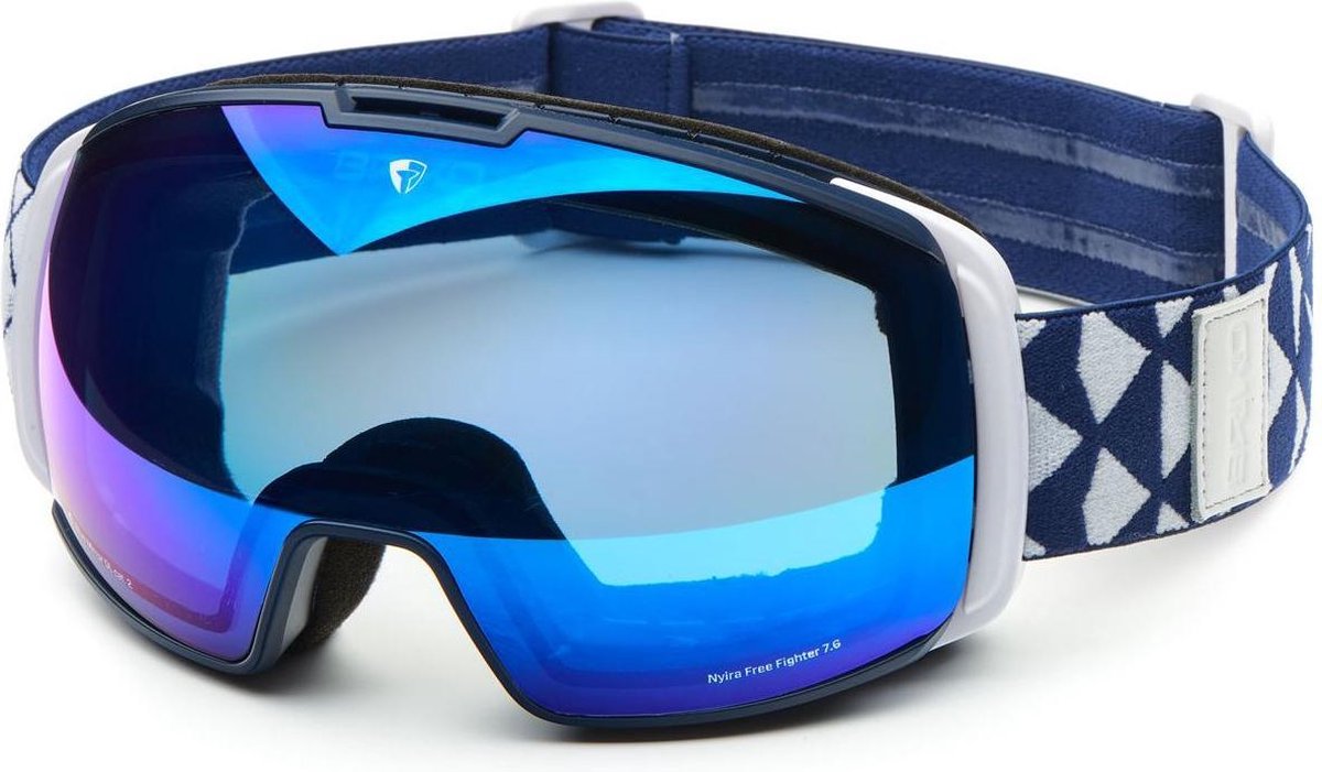 Briko Nyira Free Fighter 7.6 Ski Goggles MT DARK BLUE WH-BM2 - Maat One size