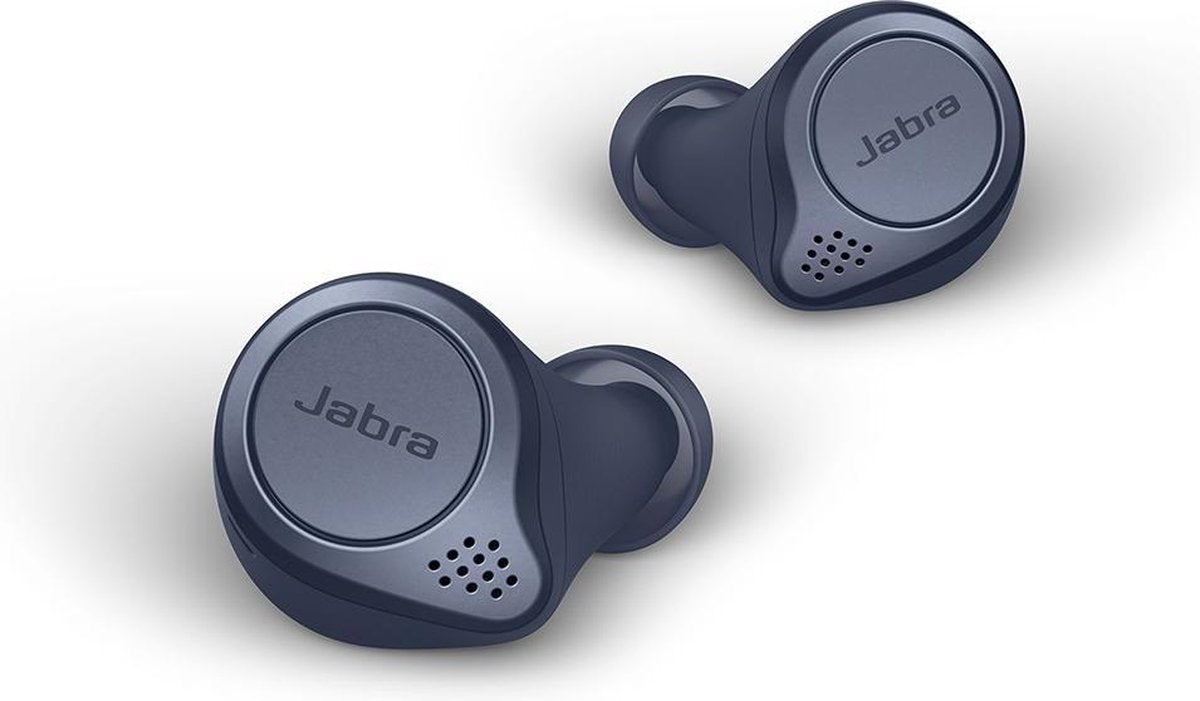 Jabra Elite Active 75t - True Wireless Sportoordopjes met Wireless Charging  - Blauw