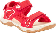 Jack Wolfskin Taraco Beach Sandalen Kids - Red / Champagne - Maat 37