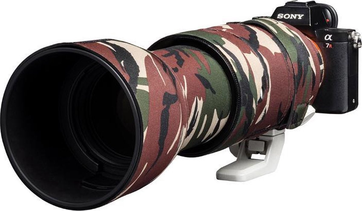 easyCover Lens Oak for Sony FE 100-400 F4.5-5.6 GM OSS Green Camouflage