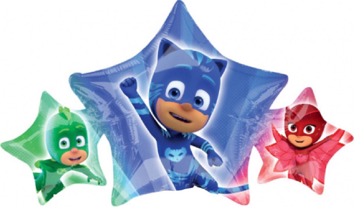 AMSCAN - Aluminium ballonnen PJ Masks - Decoratie > Ballonnen