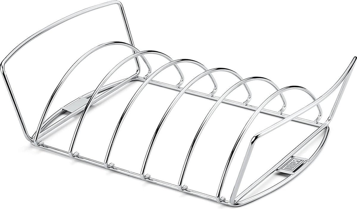 Weber 6469 Sparerip-houder en braadkorf