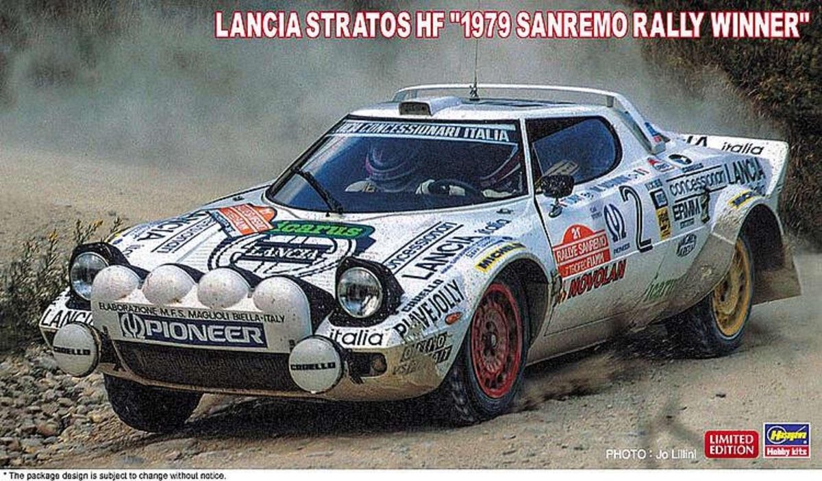 1:24 Hasegawa 20440 Lancia Stratos HF