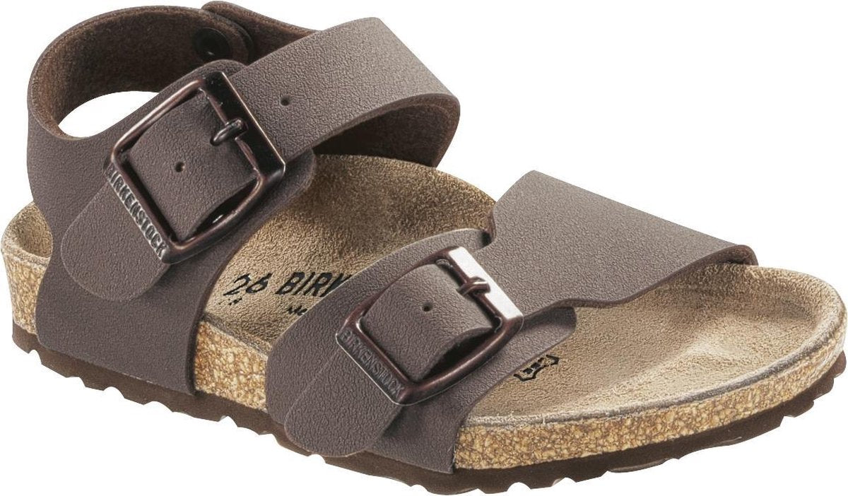 Birkenstock New York Unisex Sandalen - Mocha - Maat 27