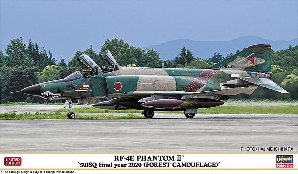 Hasegawa - 1/72 Rf-4e Phantom Ii 501sq (2/20) * - HAS602318 - modelbouwsets