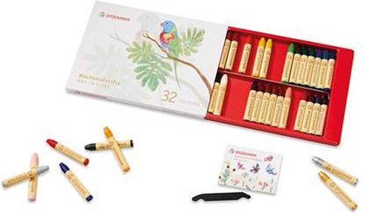 Stockmar wasstiftjes assortiment 32 kleuren