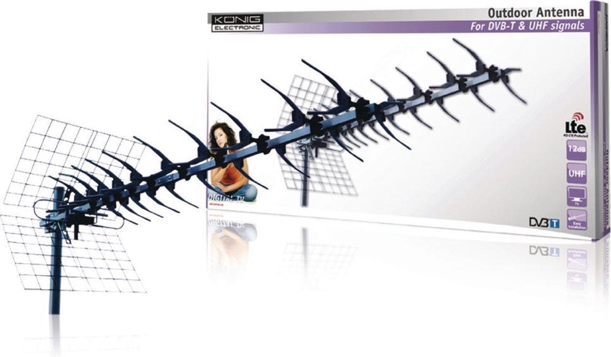 König ANT-UHF60L-KN tv-antenne