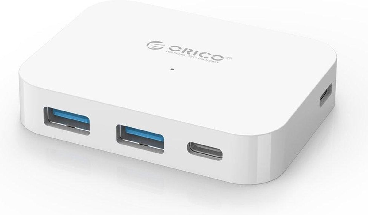 Orico USB-C hub naar 2 x USB 3.0 en 2x USB-C - OTG-functie - Wit