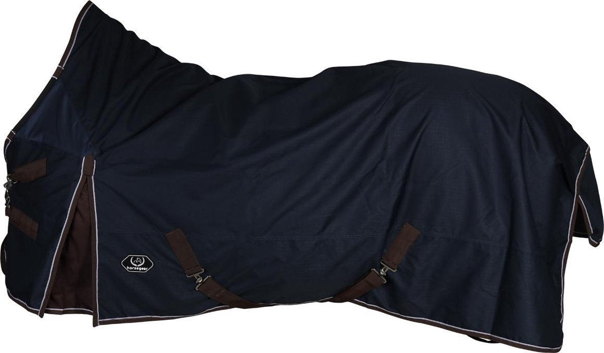 Horsegear Deken  Aquero 0gr - Dark Blue-dark Brown - 205 Cm