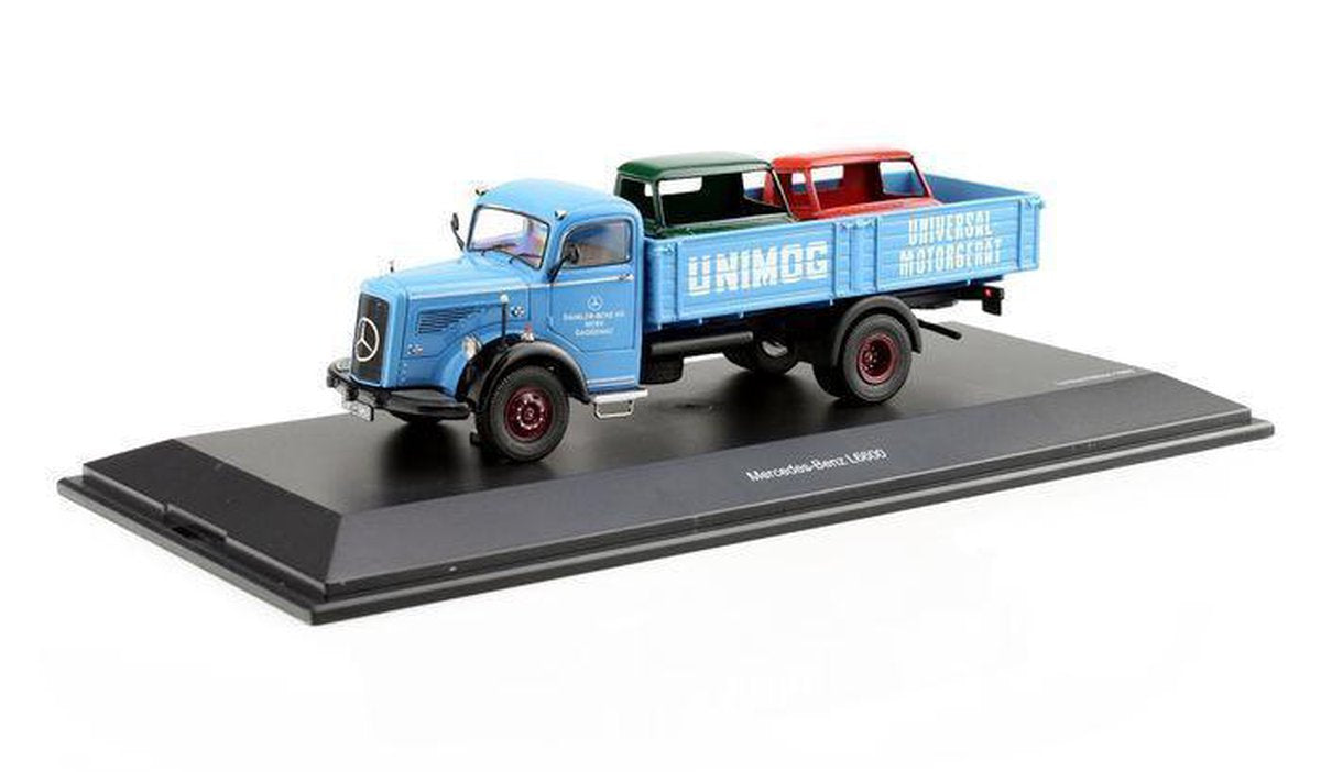 Mercedes Benz L6600 Gaggenau + 2x Unimog cabine