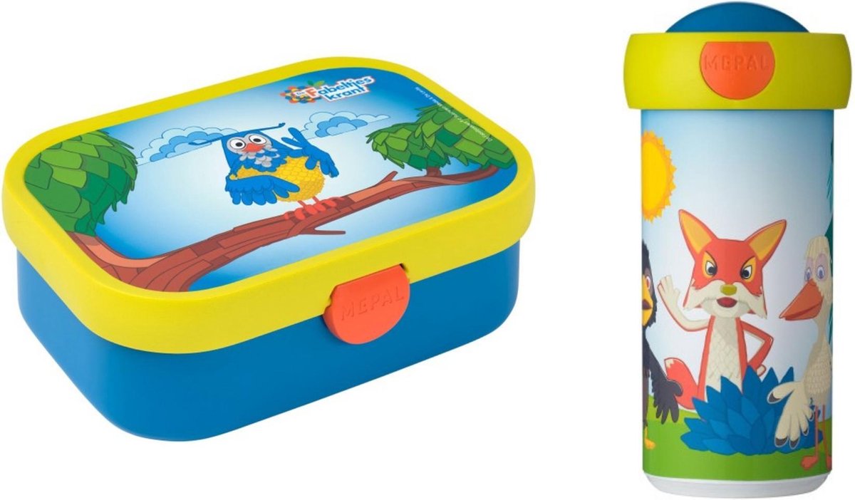 Mepal Campus Lunchset - Schoolbeker en Lunchbox - Fabeltjeskrant