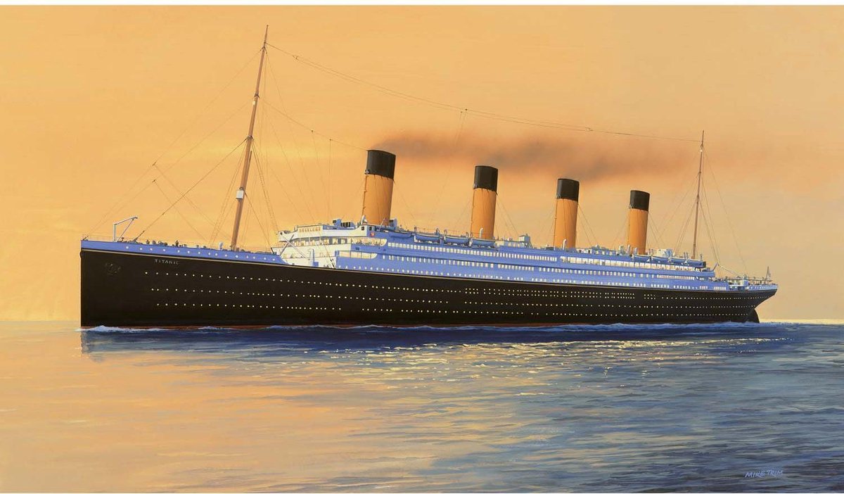Airfix - Medium Gift Set - Rms Titanic (7/19) *