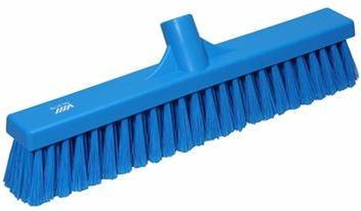 Vikan Hygiene 3178-3 zachte veger blauw splitvezel 40 cm breed