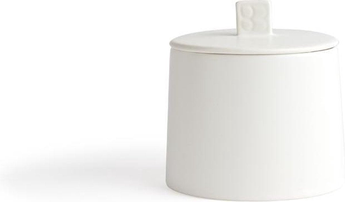 Bredemeijer - Voorraadpot Lund - Suikerpot - 160gr - 400 ml - Wit