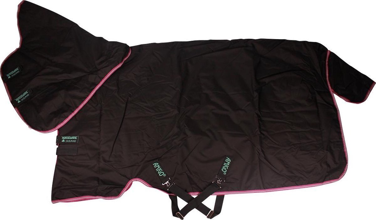 Horseware Amigo Hero 6 Plus Medium 200G Zwart 130/183 cm