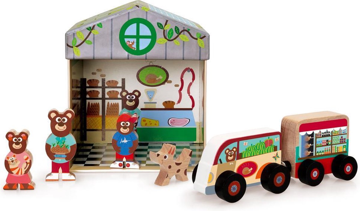 Scratch Preschool: Speeldoos Winkel 2 In 1 17 Cm