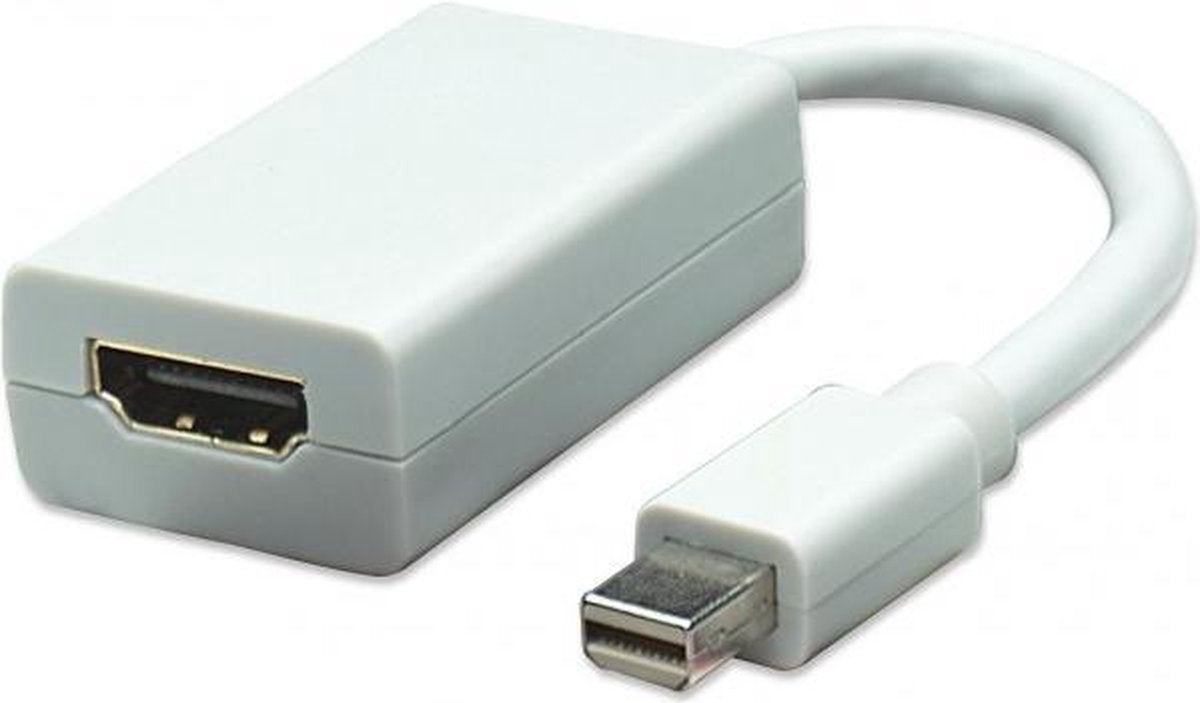 Techly Mini DisplayPort - HDMI M/F Wit