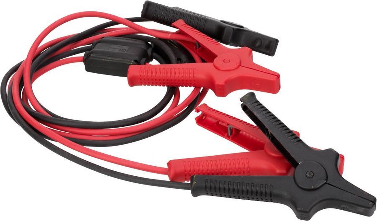 Quparts Startkabels met volledig geïsoleerde klemmen - 360A - 16 mm² - 3 m - 100% koperen geleiders