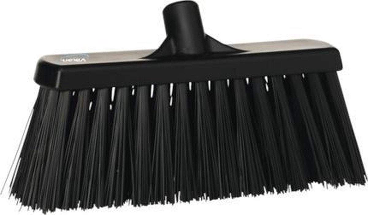 Vikan Hygiene 2915-9 bezem 30cm zwart harde vezel