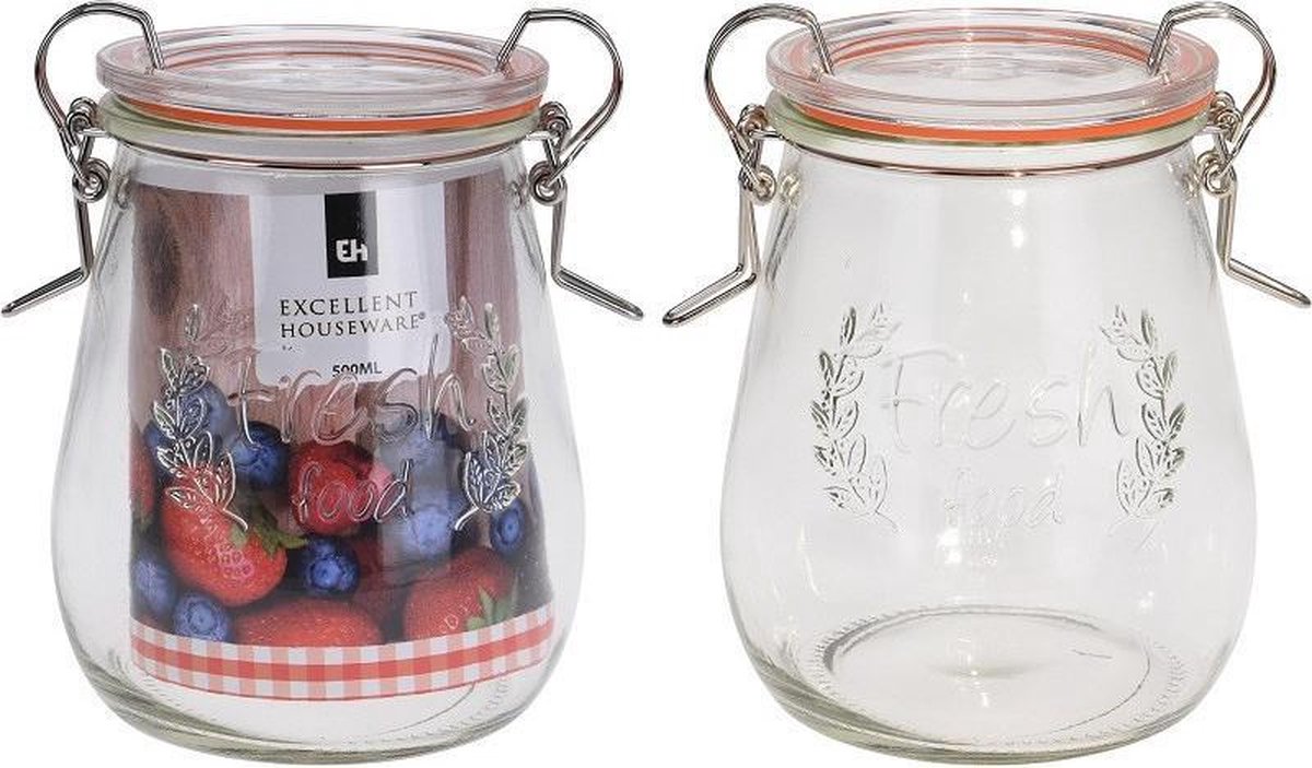 Weckpot Glas 500ml