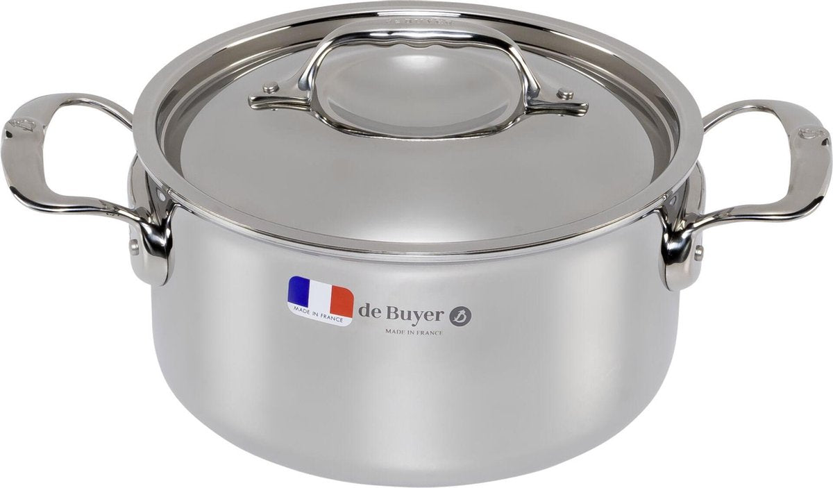 Buyer Affinity Kookpot met Deksel - Ø 24cm - Rvs