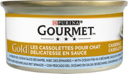 Gourmet Gold Duo Cassolettes - Kattenvoer Vis & Spinazie - 24x85 g