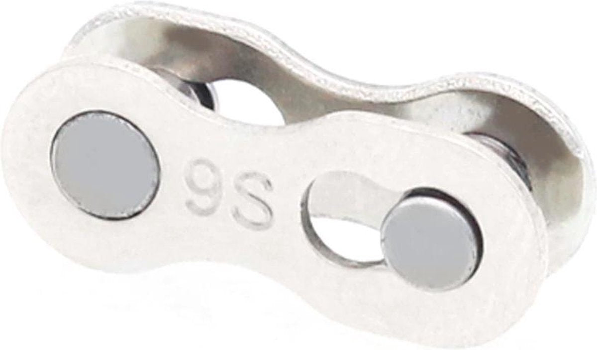 Herbruikbare Missing Chain Link 9 Speed Smart link Quick link Kettingschakel - voor KMC / Shimano / Sram Zilver