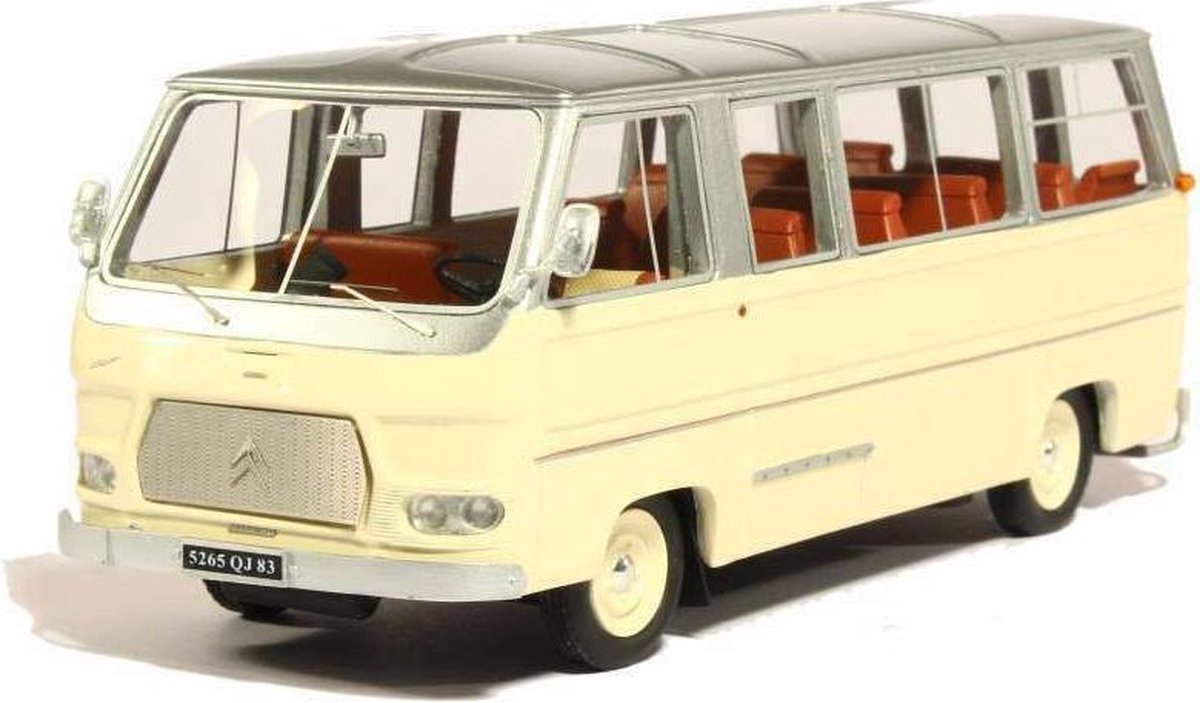 Citroen CH14 Autobus Currus 1965 Silver/Ivory