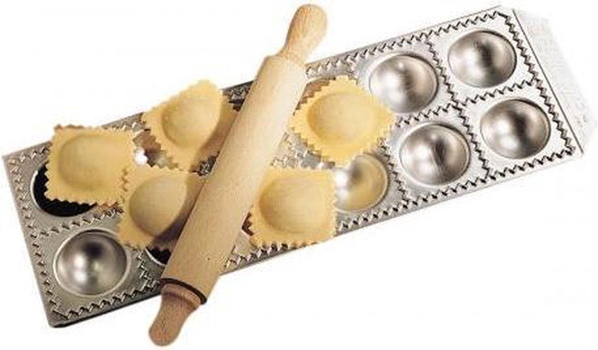 Ravioli mal rond met rolstok - 12 stk - Eppicotispai