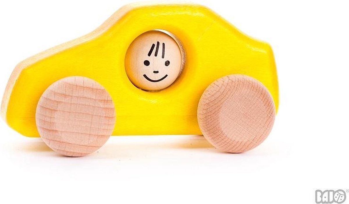 Houten speelgoed auto - auto BAJO