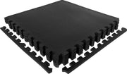 Vloermat fitness - VirtuFit Fitness Puzzelmat - 6-delig - 180 x 120 cm - Zwart