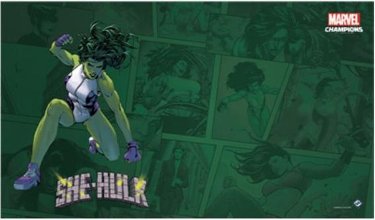 Play Mat She-Hulk Marvel Champions The Card Game