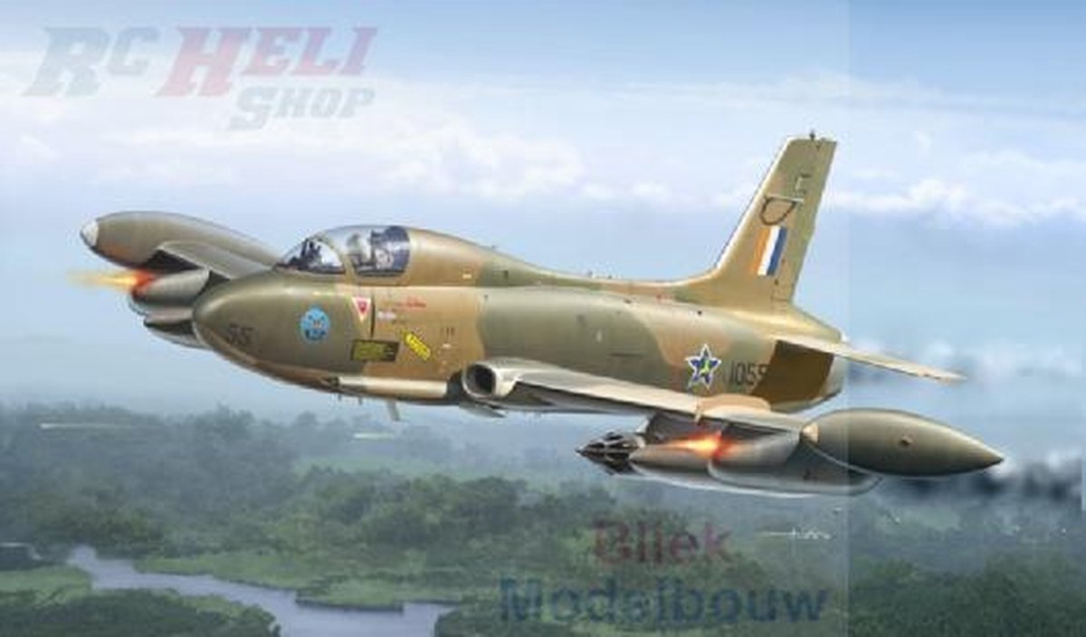 Bouwpakket Italeri MB 326K Impala schaal 1:48