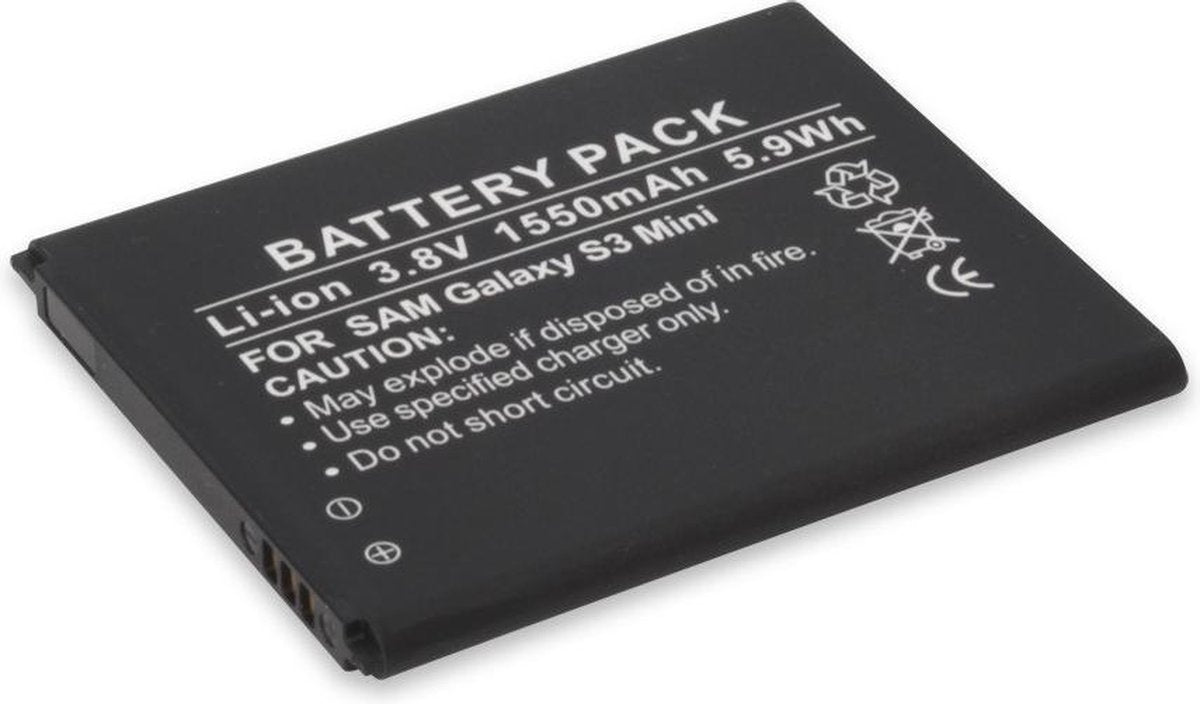 Ansmann Li-Ion Accu 1500 mAh v. Samsung Galaxy S3 Mini / GT-8190