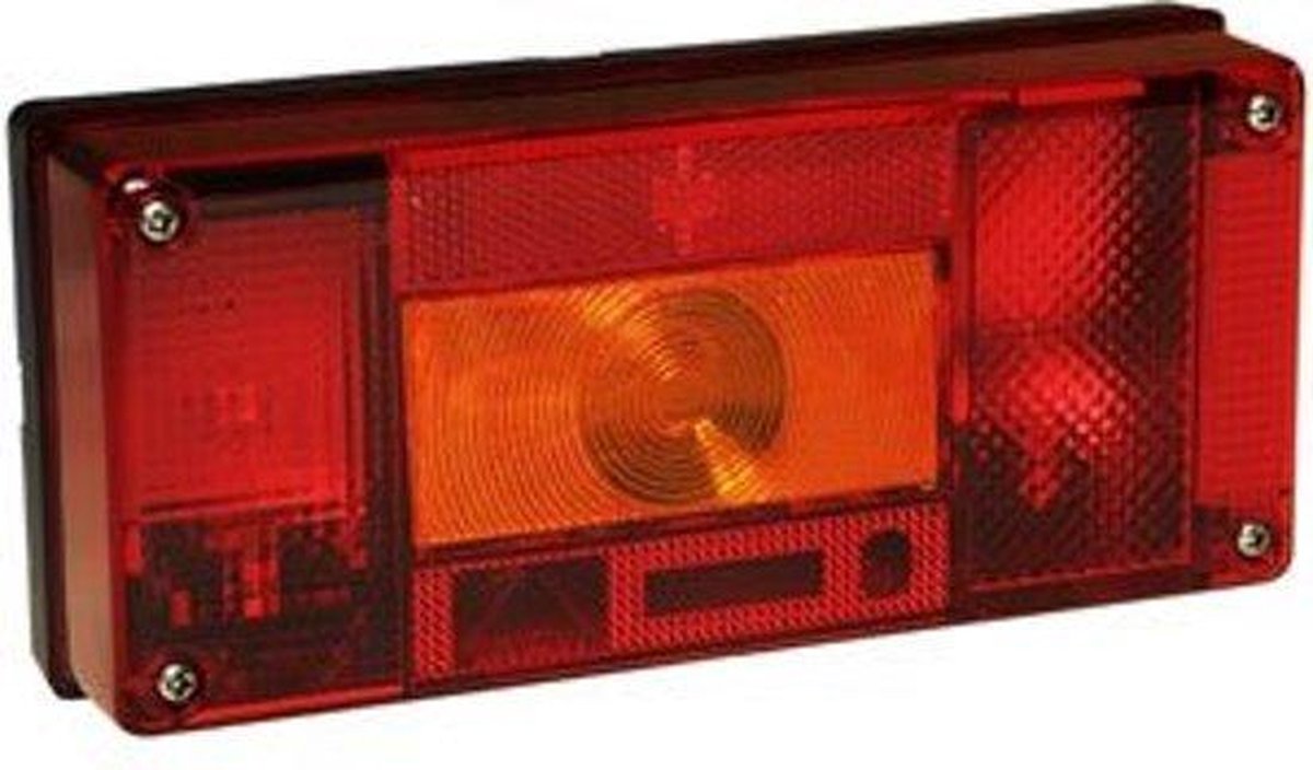 Midipoint 1 - Achterlicht - 24-6210-007 - 5 polig - Rechts - 220x100x52 mm