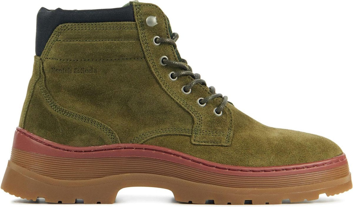 Scotch & Soda Mannen    / Laarzen / Herenschoenen Maffei - Groen - maat 45
