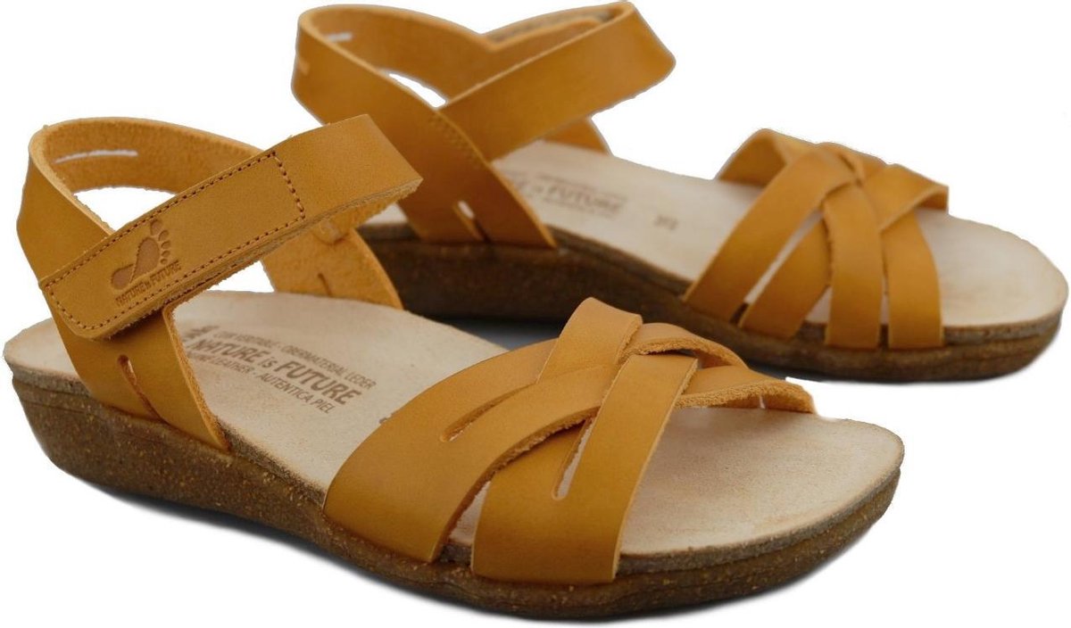 Mephisto ONELIA Dames Sandaal - Beige - Maat 36
