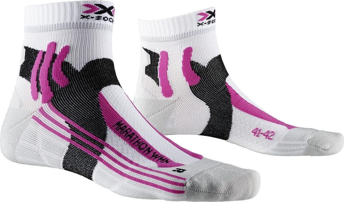 X-socks Hardloopsokken Marathon Nylon Roze Maat 41/42